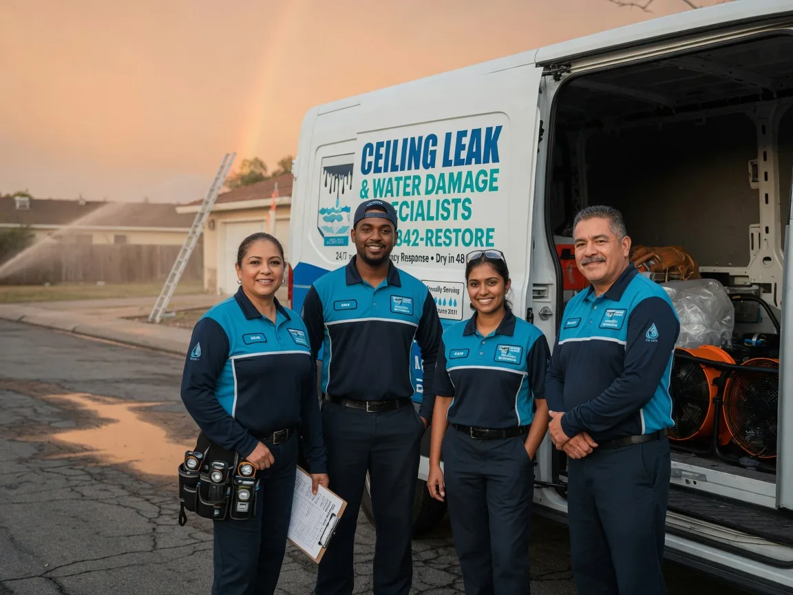 Ceiling Leak Cleanup company in Fowler, MI